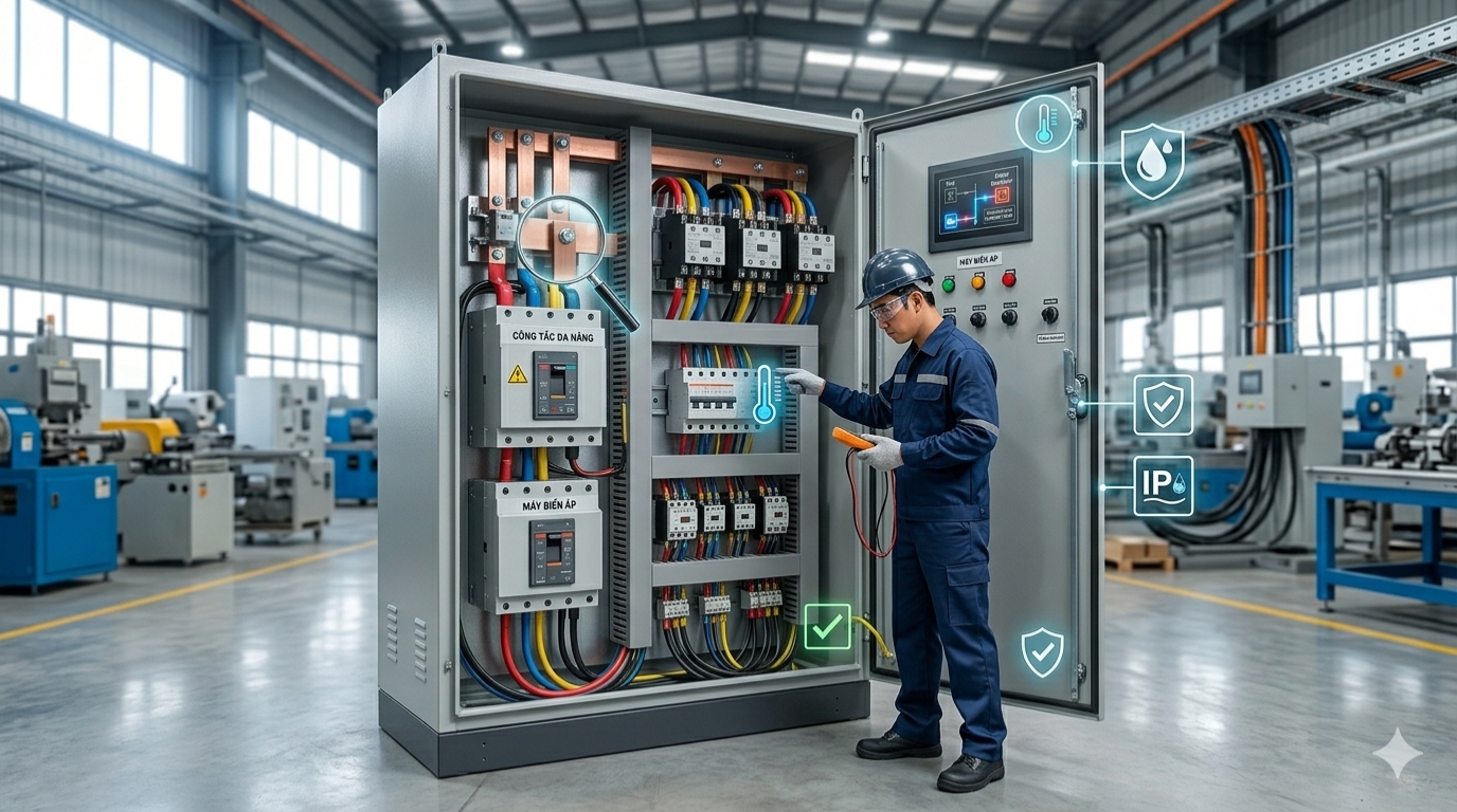 Những Tiêu Chí Đánh Giá Chất Lượng Tủ Bảng Điện Công Nghiệp